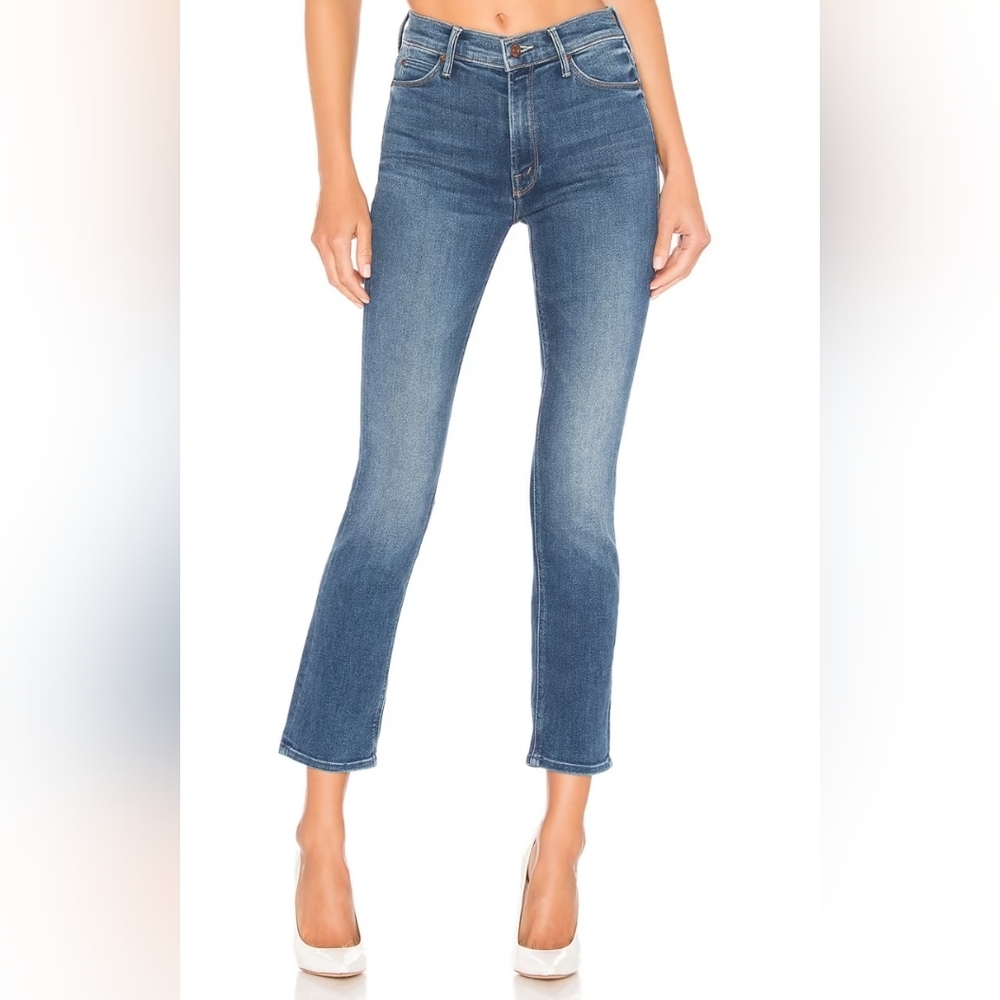 Mother Mid Rise Dazzler Ankle Jeans In Satisfaction Guaranteed Wash Size 26
